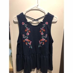 Floral Tank Top